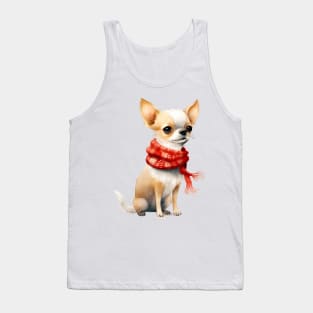 Winter dog Tank Top